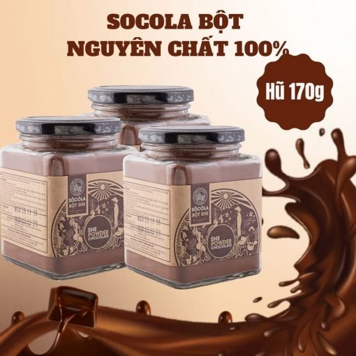 Bột Socola She Nguyên Bản 170g - She Chocolate